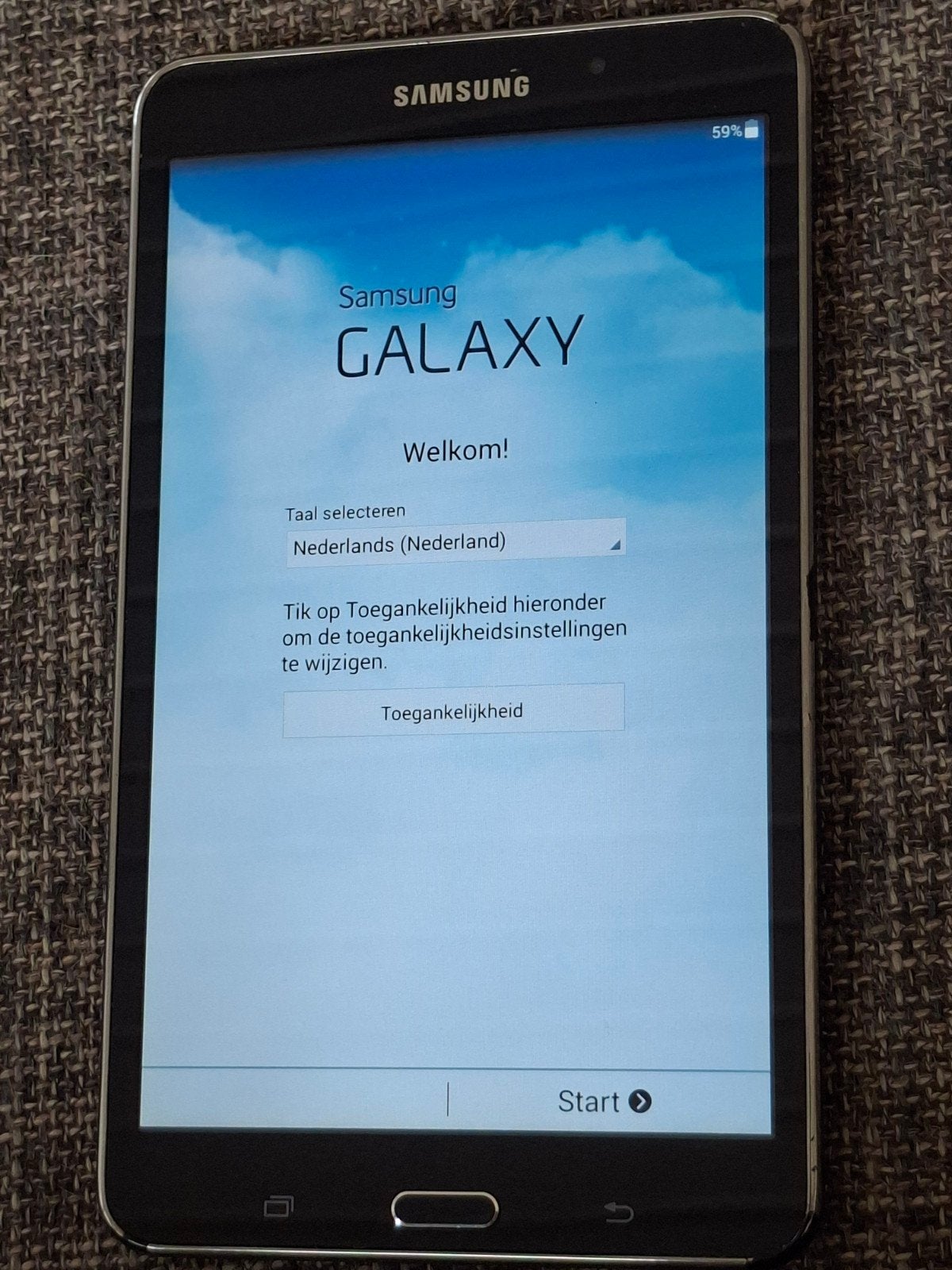 Samsung tablets, Computers en Software, Android Tablets, 10 inch, Gebruikt, Ophalen of Verzenden, Samsung tablet