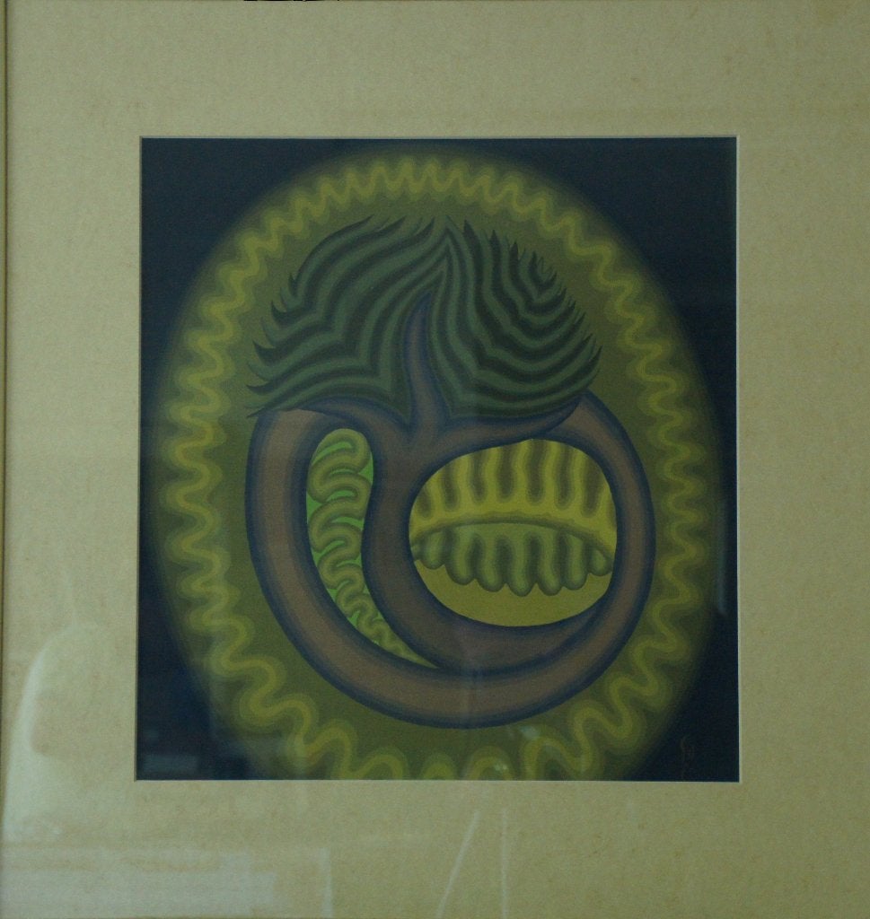 kunst, Antiek en Kunst, Ophalen, Paneel, Abstract, Overige technieken