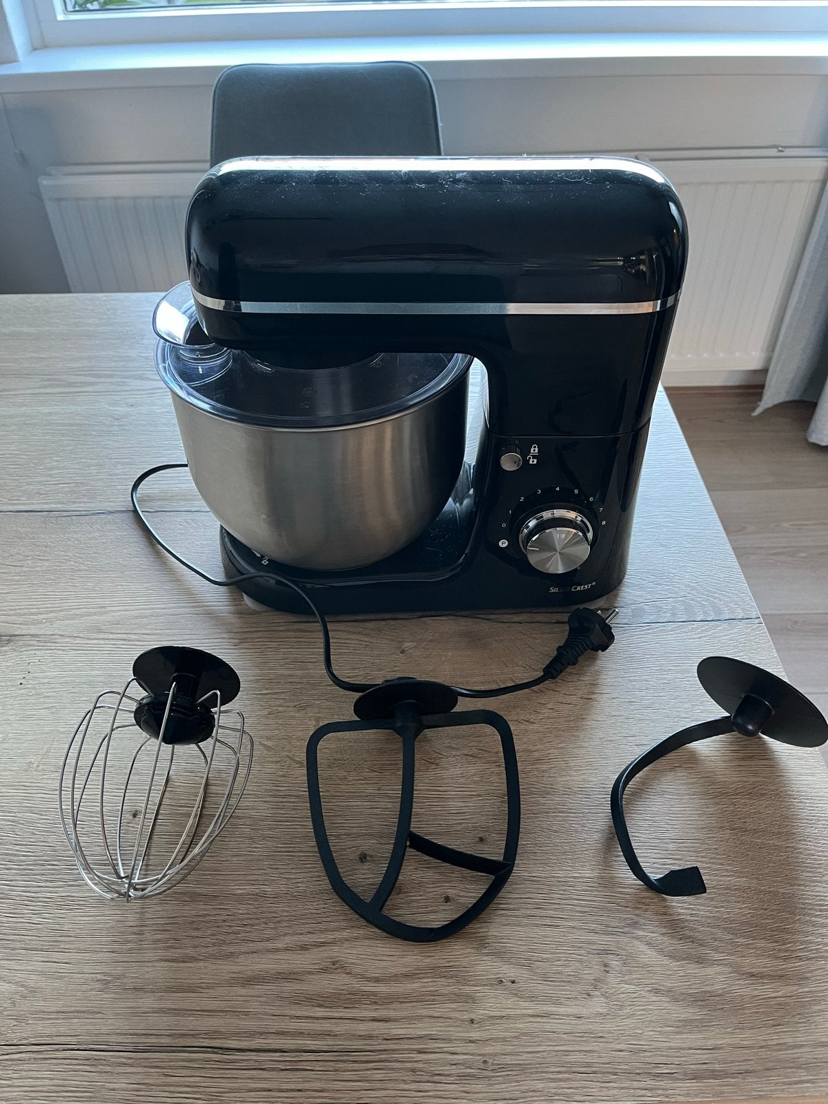 SilverCrest Keukenmachine Zwart - Zo goed als nieuw, Witgoed en Apparatuur, 2 tot 3 liter, Ophalen, Zo goed als nieuw, 3 snelheden of meer