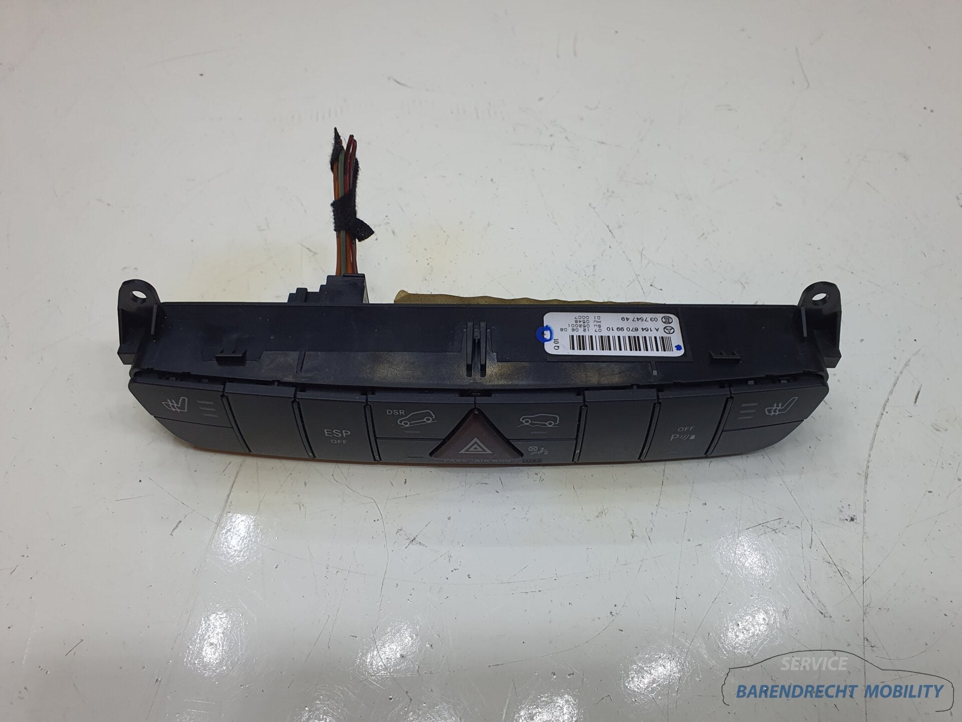 Mercedes W164 ML Klasse bedieningspaneel A1648709910 1687699, Auto-onderdelen, Gebruikt, Mercedes-Benz AG, Mercedes-Benz, Ophalen of Verzenden