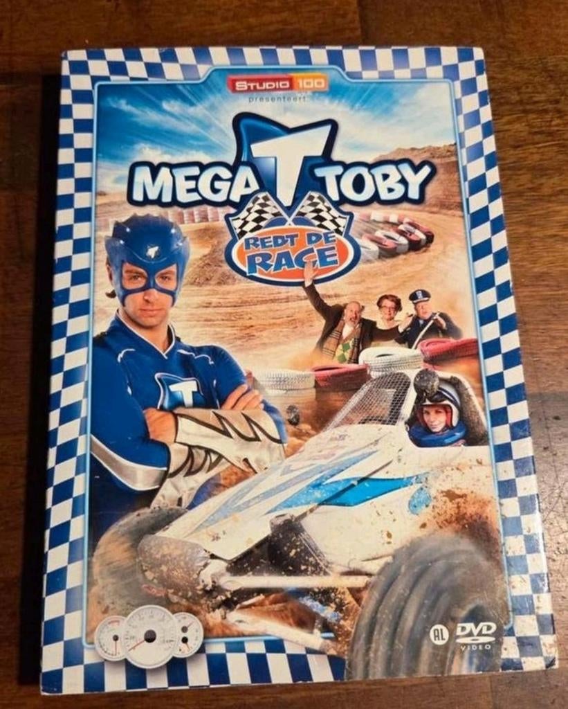 Mega Toby Redt de Race - DVD, Alle leeftijden, Ophalen of Verzenden