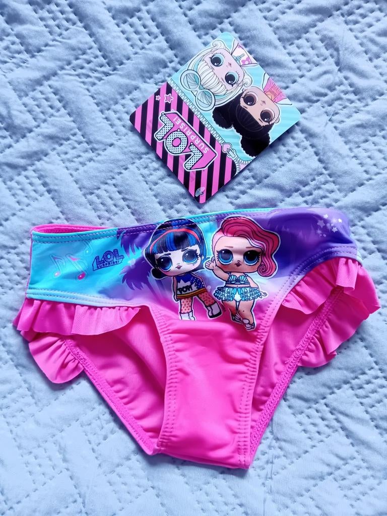 LOL Surprise bikinibroekje maat 110-116. Zie omschrijving, Kinderen en Baby's, Kinderkleding | Kinder-zwemkleding, Maat 116, Meisje