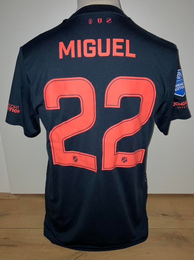 FC Utrecht Matchworn Miguel Rodriguez Eredivisie shirt, Ophalen of Verzenden, Zo goed als nieuw, F.C. Utrecht, Shirt