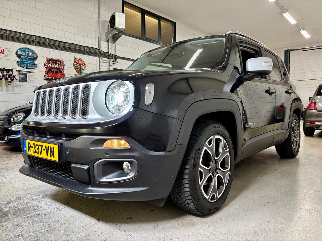 Jeep Renegade 1.4 MultiAir Limited Bj.16|Automaat|Stuur/stoe, Auto's, Jeep, Stof, Gebruikt, 4 cilinders, Met garantie (alle)