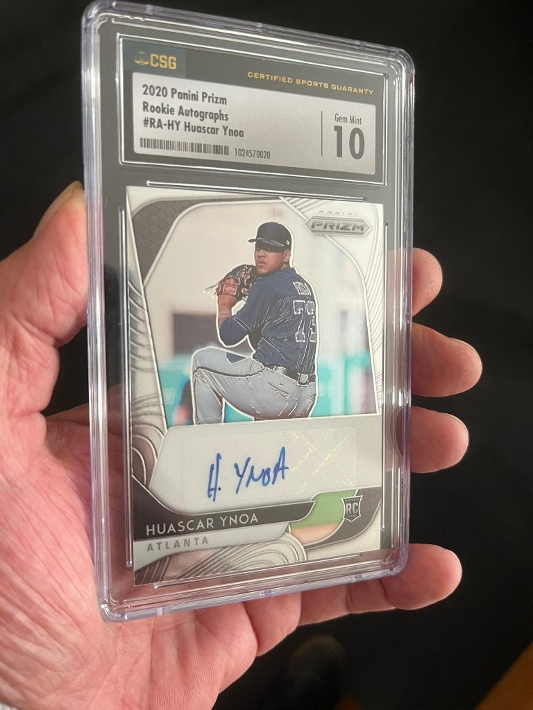 PRISTINE 10 2020 HUASCAR YNOA ROOKIE Autographs 1024570020, Ophalen of Verzenden, Nieuw, Losse kaart