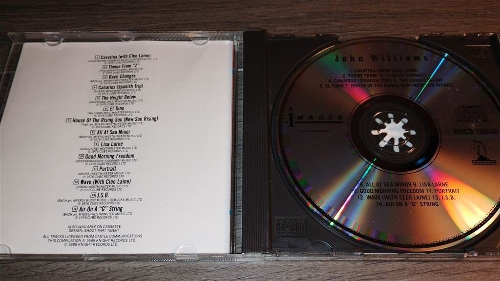John Williams - Images, Ophalen of Verzenden, Zo goed als nieuw
