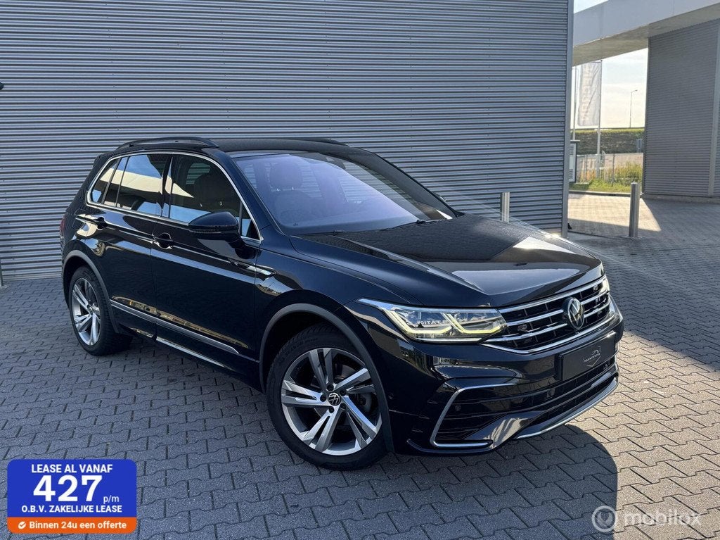 Volkswagen Tiguan 1.5 TSI R-Line Business+, 15 km/l, Zwart, 4 cilinders, 150 pk