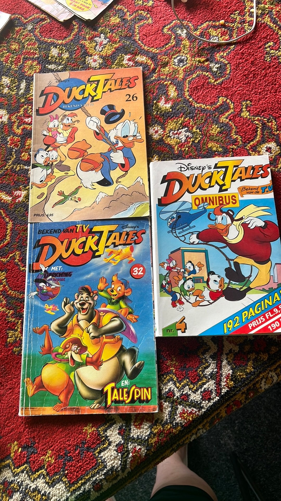 Donald Duck DuckTales Stripboeken - 4 Stuks, Boeken, Stripboeken, Meerdere stripboeken, Ophalen of Verzenden, Gelezen
