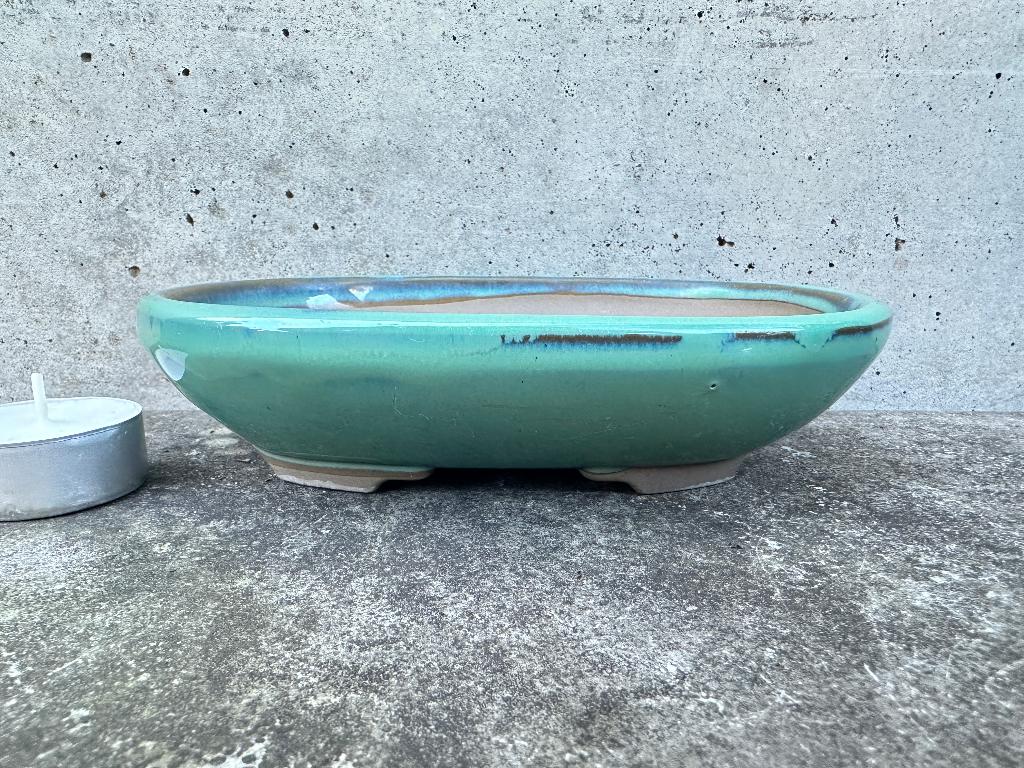 Japan bonsai schaal pot 16x11x4cm *****, Ophalen of Verzenden, Zo goed als nieuw, Overige vormen, Aardewerk
