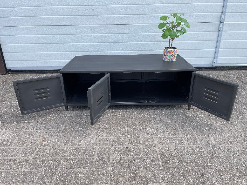 SALONTAFEL metaal met deuren120 cm  laagste  prijs voorraad, 100 tot 150 cm, Nieuw, SALONTAFEL metaal deuren120 cm  laagste  prijs voorraad