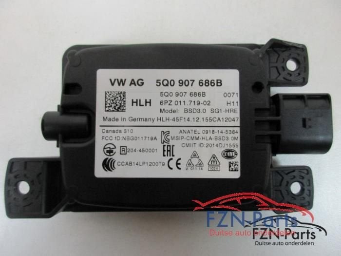 VW Beetle Side Assist Module Dodehoekherkenning (5Q0907686B), Ophalen of Verzenden, Gebruikt