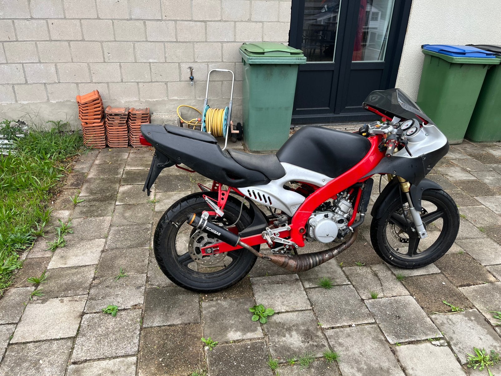 Motorhispania rx 50, Ophalen, Gebruikt