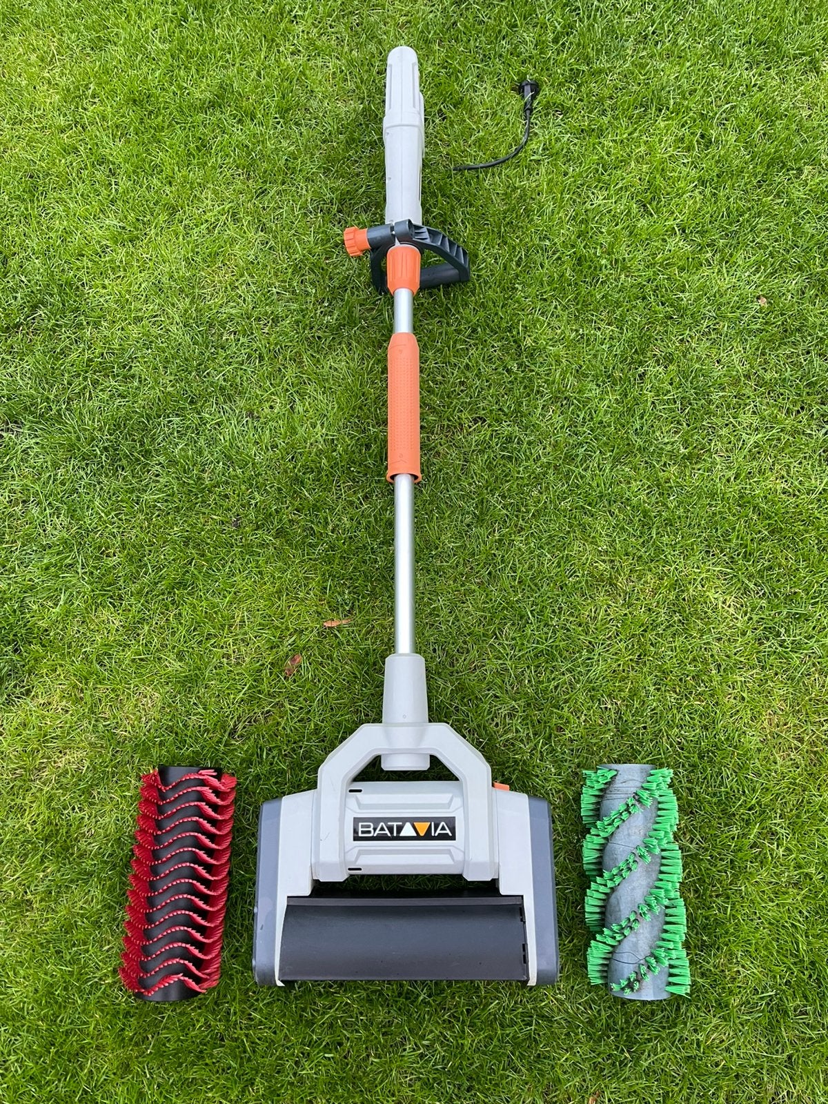 Batavia MaxxBrush 1020W + 2 borstels – terrasreiniger, Ophalen, Gebruikt, Bezem