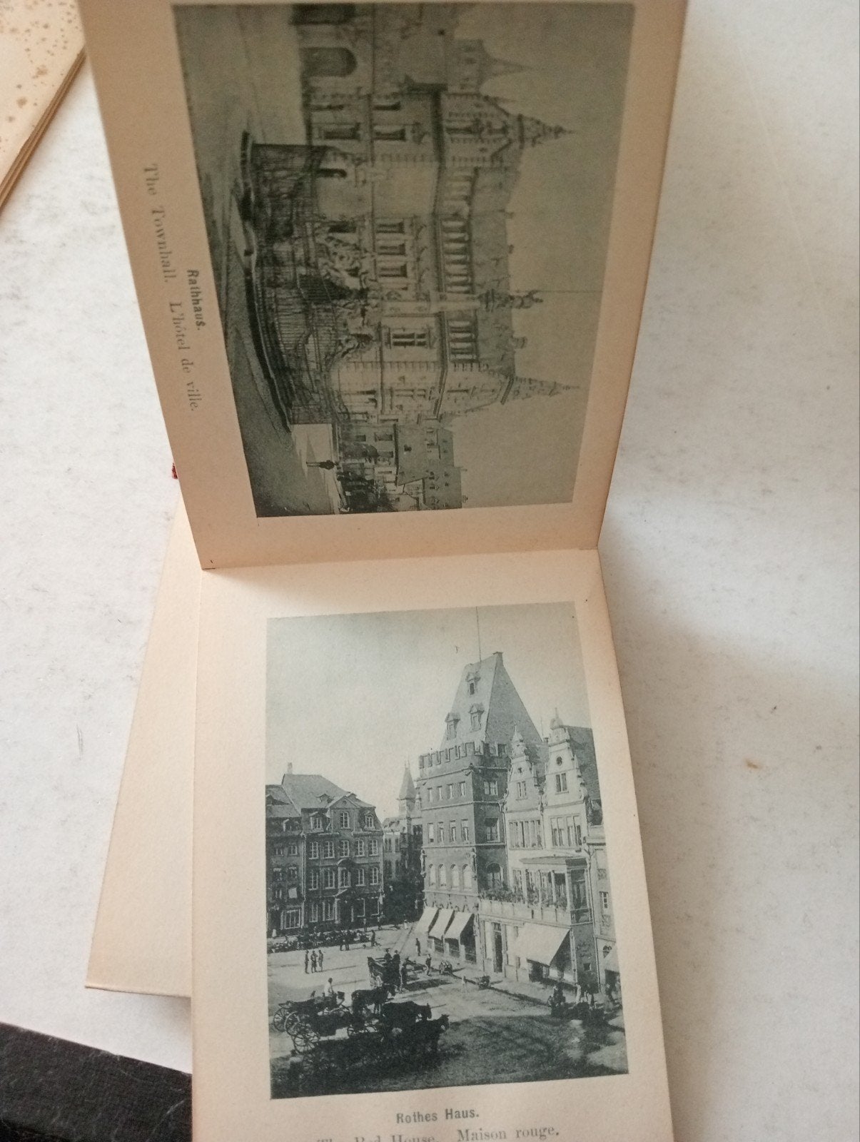 Antiek boekje Trier Trèves C. Bornhoeft Luxemburg, Boeken, C. Bornhoeft, Europa, Ophalen of Verzenden, Reisgids of -boek