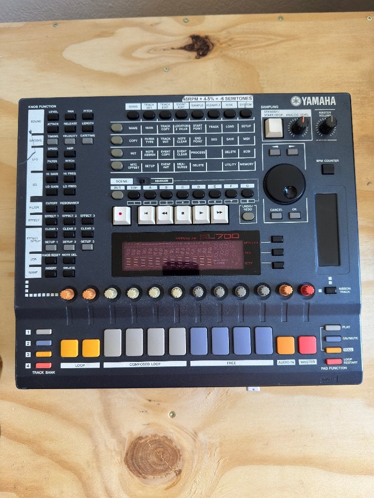 Yamaha SU-700, Ophalen, Gebruikt