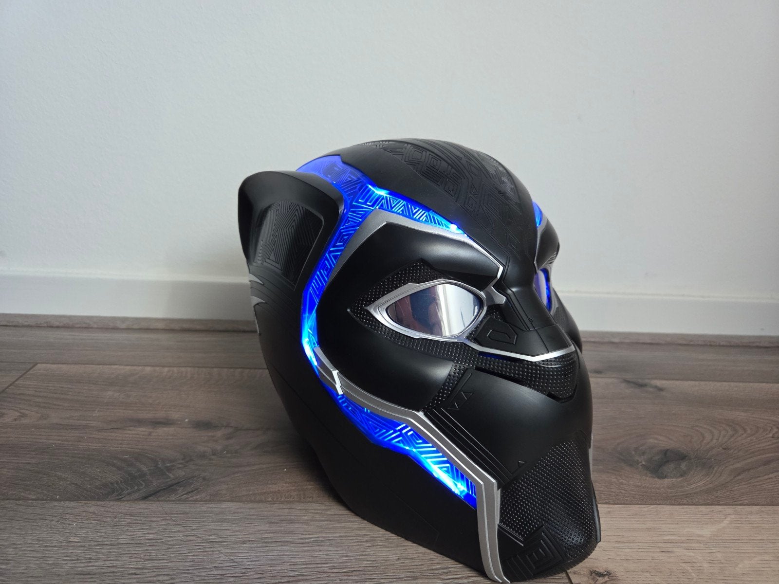 Black Panther Helm 1:1 Marvel Legends Series, Zwart, Film en tv, Overige typen, Ophalen of Verzenden