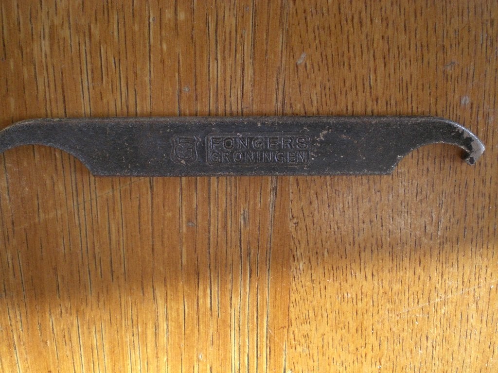 Fongers Groningen vintage sleutel, Ophalen of Verzenden, Gebruikt