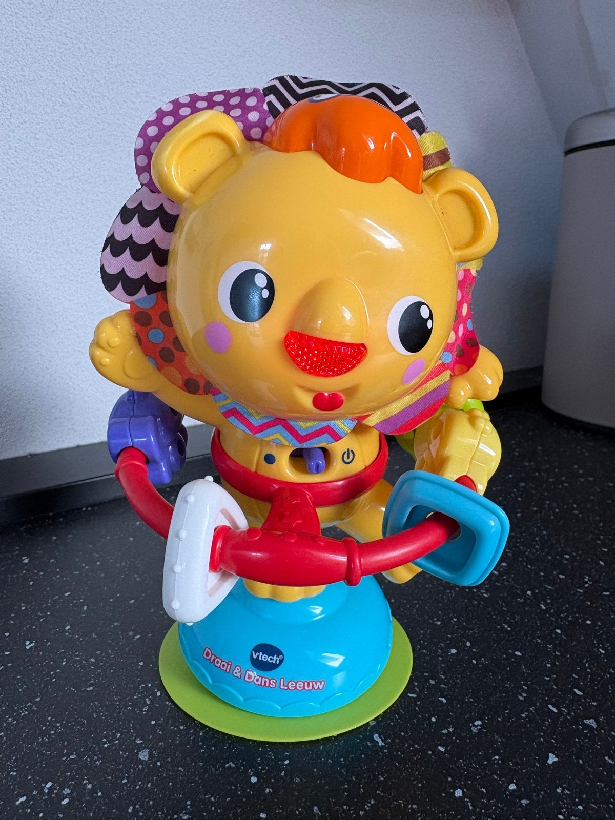 VTech Draai & Dans Leeuw - Interactief Baby Speelgoed, Ophalen, Zo goed als nieuw, Overige typen, Met licht