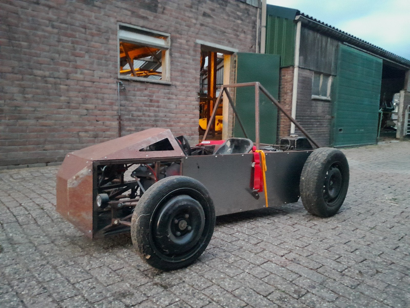 Zelfbouw Kart Buggy 150cc - Uniek Project, Sport en Fitness, Karting, Ophalen, Gebruikt, Kart