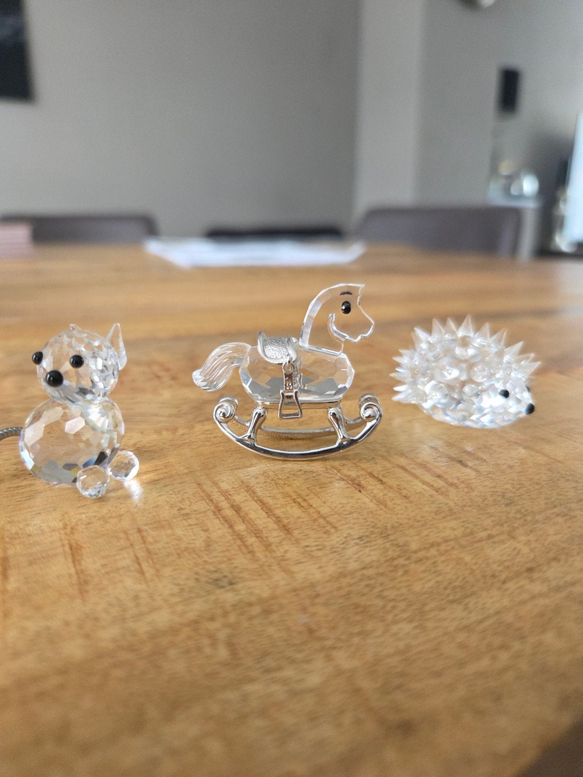 3 beeldjes, Verzamelen, Swarovski, Ophalen of Verzenden, Zo goed als nieuw, Figuurtje