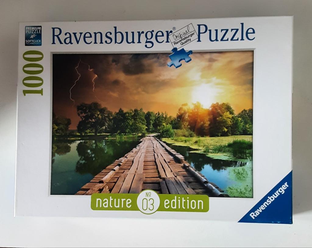 Ravensburger Puzzle 1000 stukjes - Natuur editie, Hobby en Vrije tijd, Denksport en Puzzels, Zo goed als nieuw, Ophalen of Verzenden