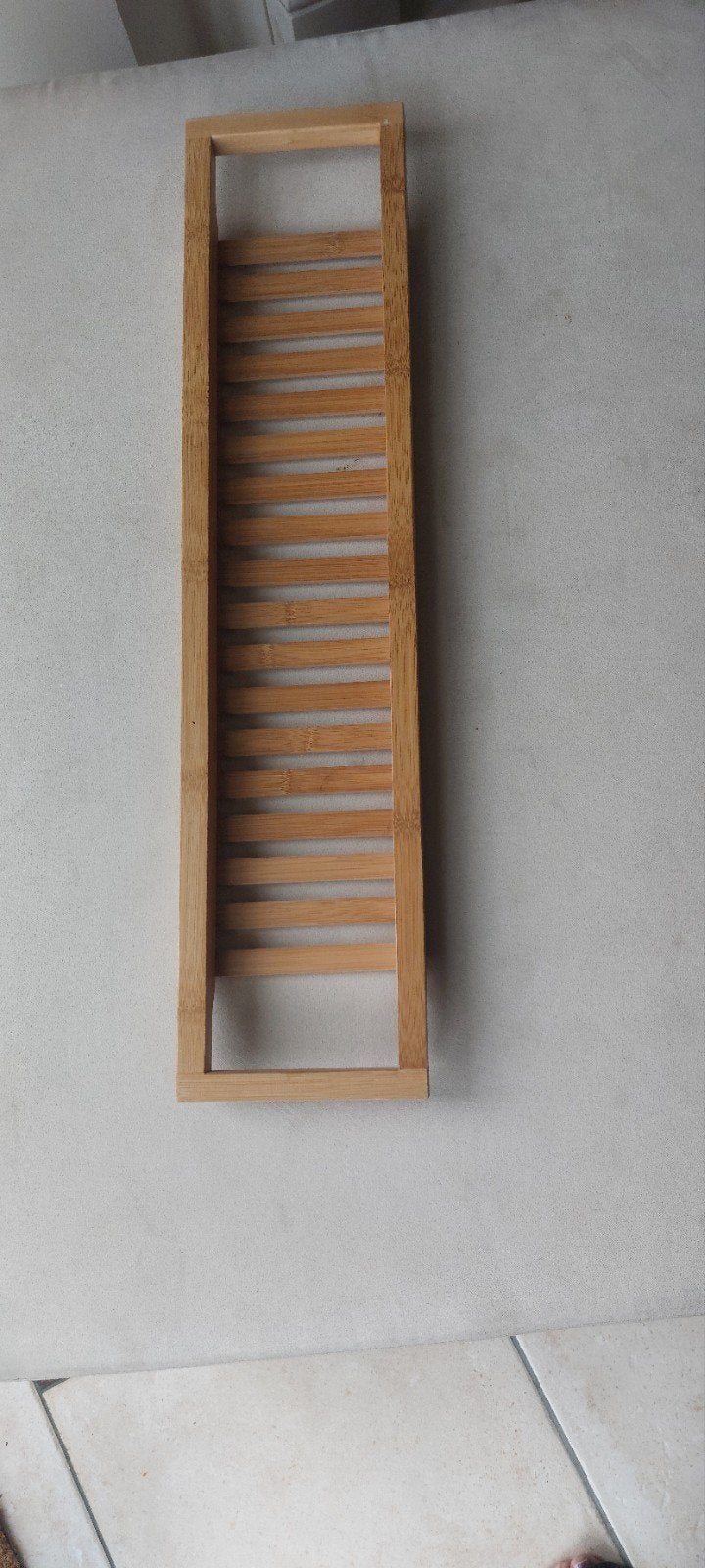 Badplankje - 65 cm - bamboe, Huis en Inrichting, Badkamer | Badtextiel en Accessoires, Ophalen of Verzenden, Nieuw, Overige kleuren