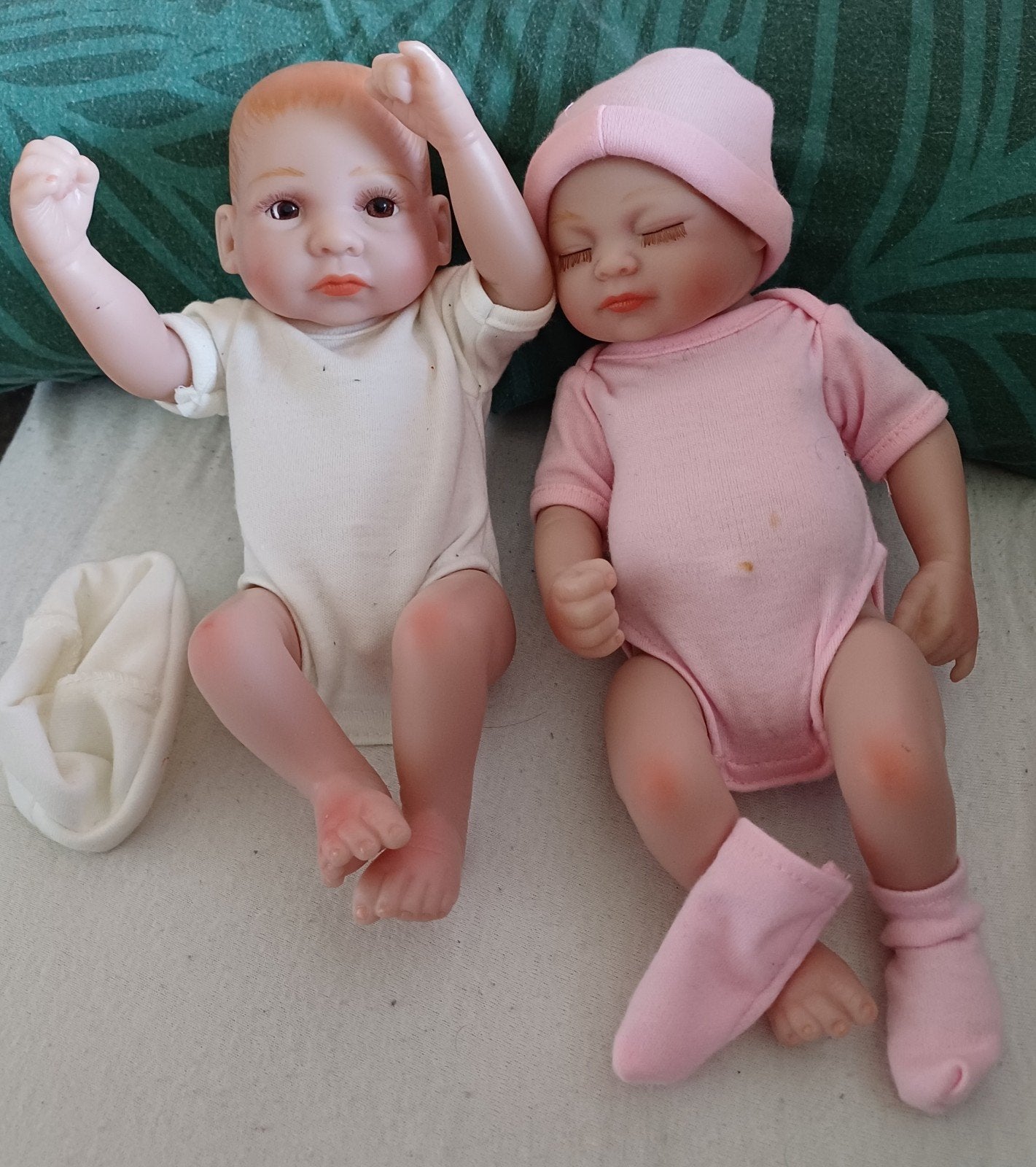 baby popjes jongen en meisje, Verzamelen, Poppen, Ophalen of Verzenden, Pop