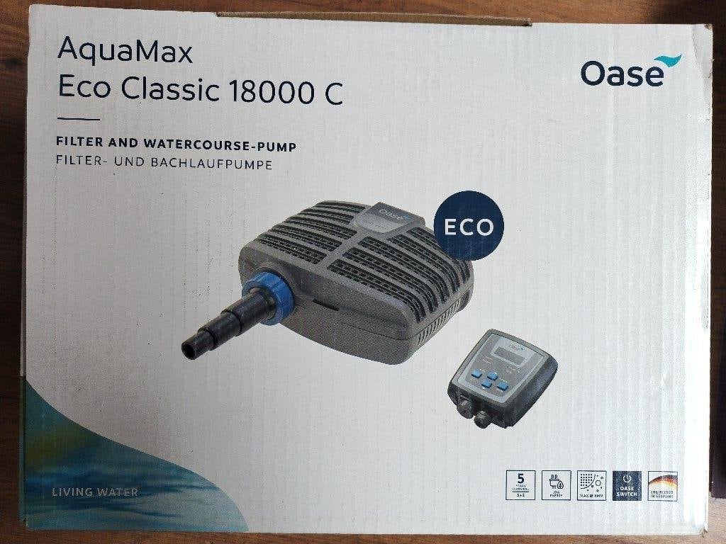 Oase AquaMax Eco Classic 18000 C vijverpomp nieuw in doos, Ophalen of Verzenden, Nieuw, Vijverpomp
