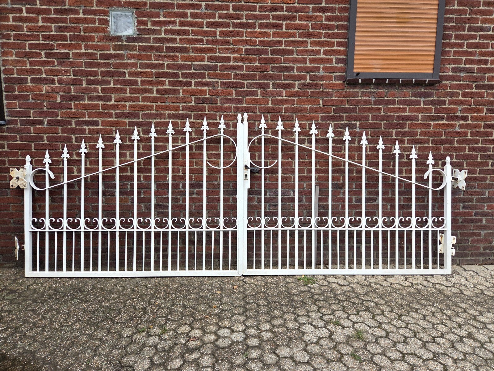 2 delige sierpoort, Tuin en Terras, Ophalen of Verzenden, 200 cm of meer, Draaipoort