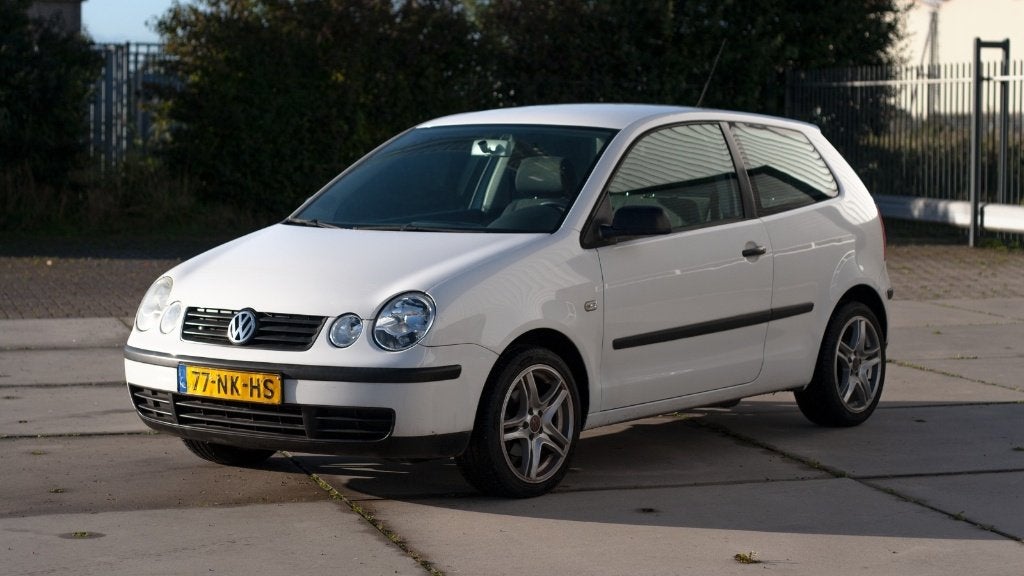 Volkswagen Polo 1.2 47KW 2003 Wit, 1198 cc, Wit, Origineel Nederlands, Grijs