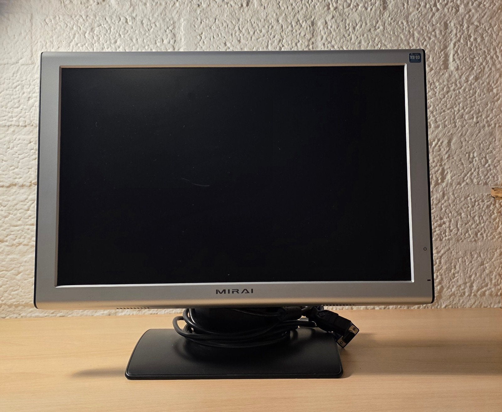 Mirai DML-519W100 Monitor - 19 inch LCD scherm, Kantelbaar, Mirai, Ophalen of Verzenden, VGA