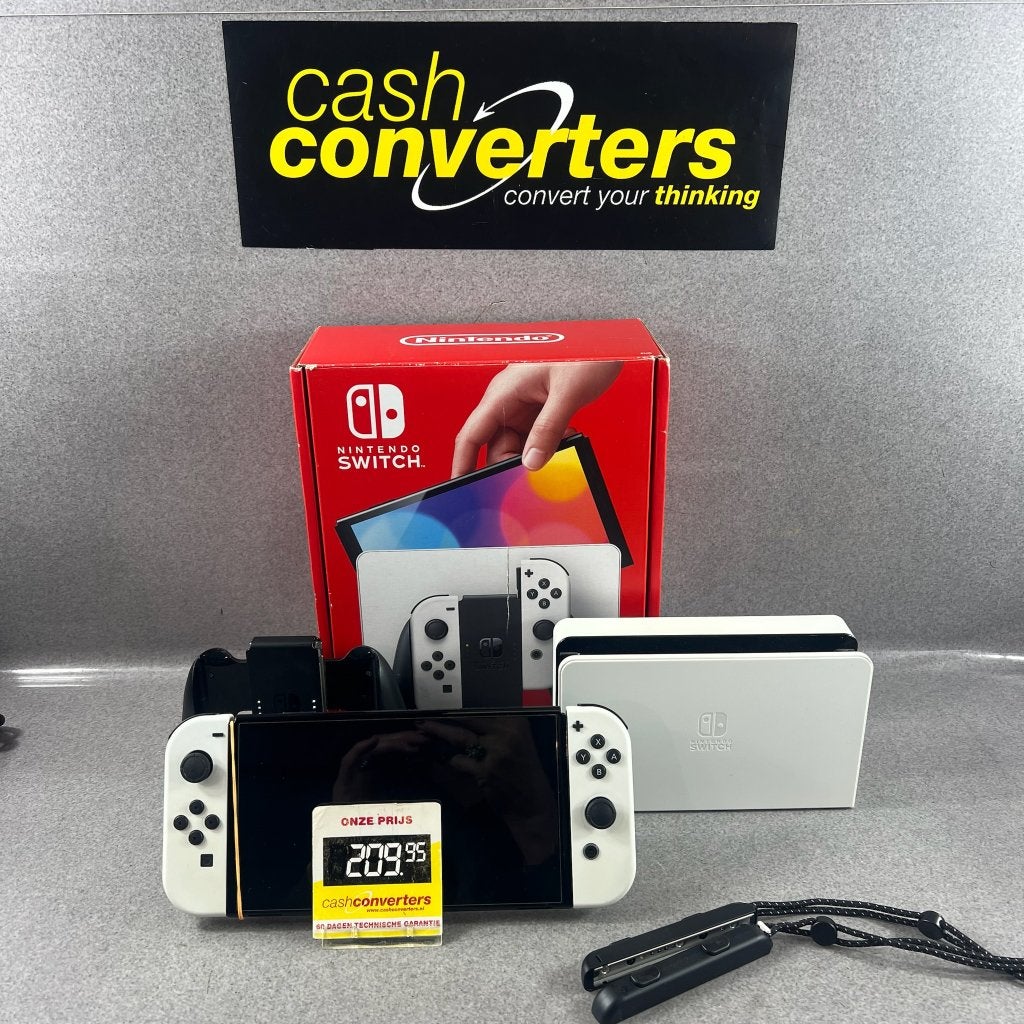 Nintendo Switch OLED gameconsole | in doos compleet | 516503
