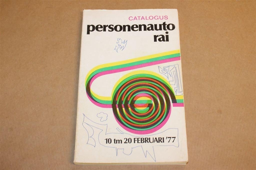 Catalogus Personenauto RAI Amsterdam — 1977, Vintage, Ophalen of Verzenden, Gelezen, Algemeen