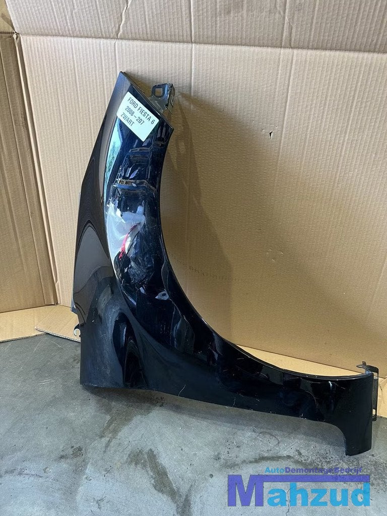FORD FIESTA 6 Rechts zwart scherm voorscherm 2008-2017, Auto-onderdelen, Gebruikt, Info@ford.com, Ophalen of Verzenden, Ford
