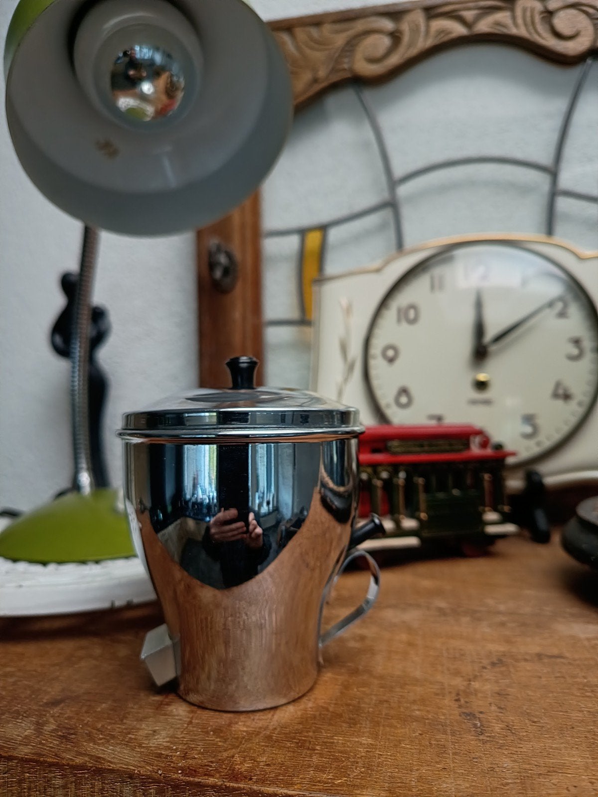uit oma's kast nostalgische schuif suikerpot niet gemerkt, Ophalen