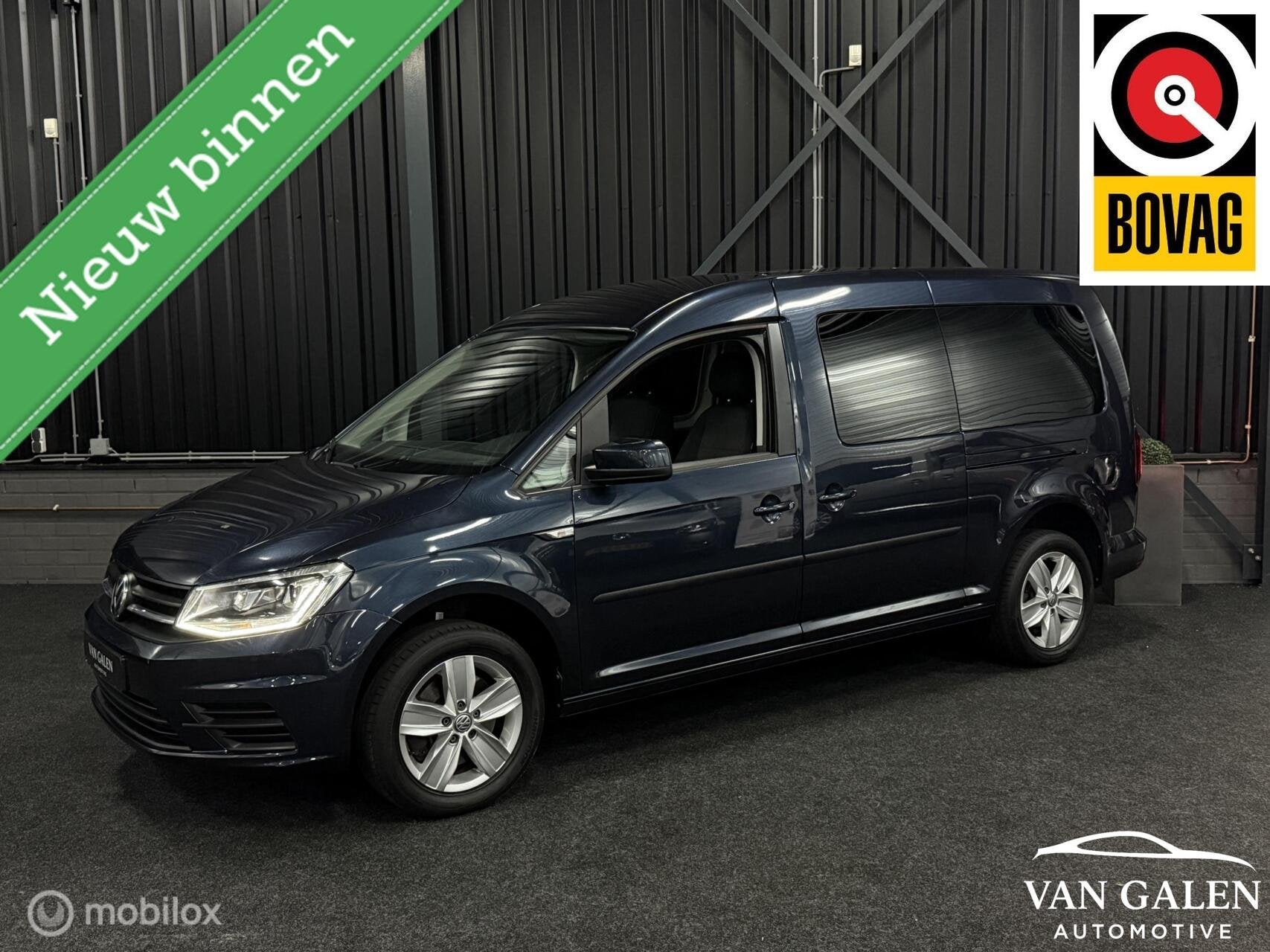 Volkswagen Caddy Maxi 1.4 TSI Highline Bi-Xenon|Airco|Cruise, Auto's, Voorwielaandrijving, 12 maanden, 125 pk, Gebruikt