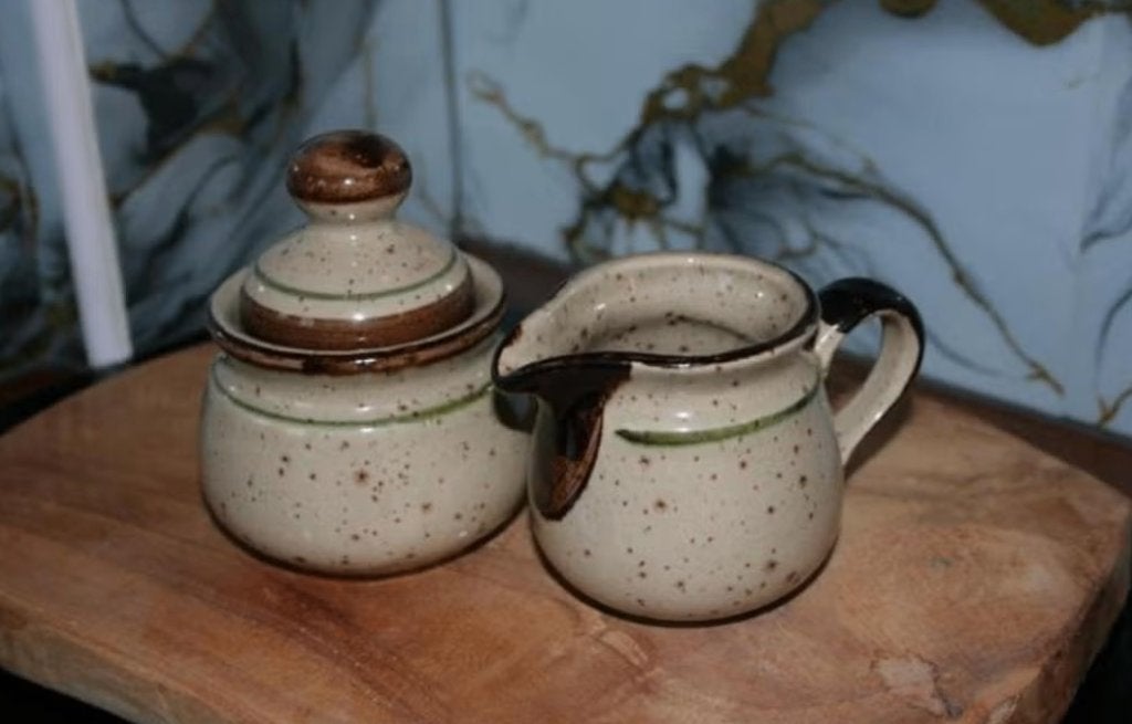 Vintage Melk & Suikerpot, Ophalen of Verzenden