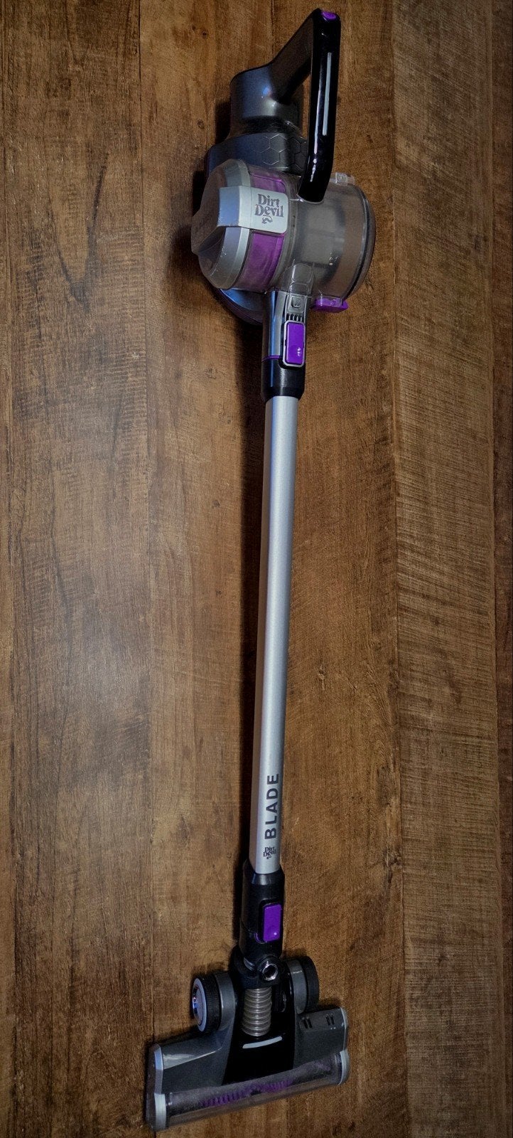 Dirt Devil  Blade accu steelstofzuiger  DD777-3, Overige merken, Ophalen of Verzenden, Minder dan 1200 watt, Reservoir