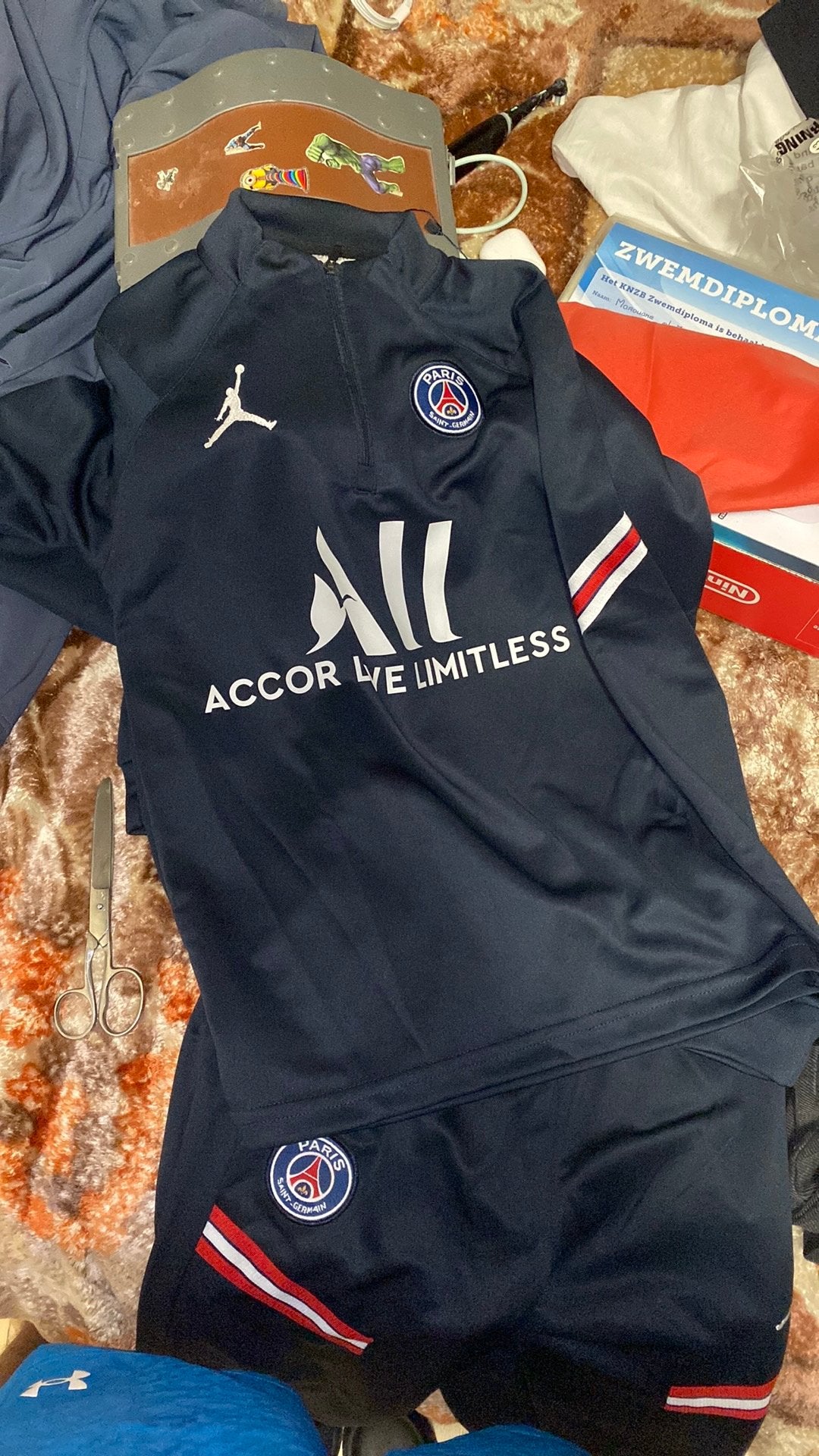 Psg set size 164, Blauw, Overige maten, Ophalen of Verzenden, Zo goed als nieuw