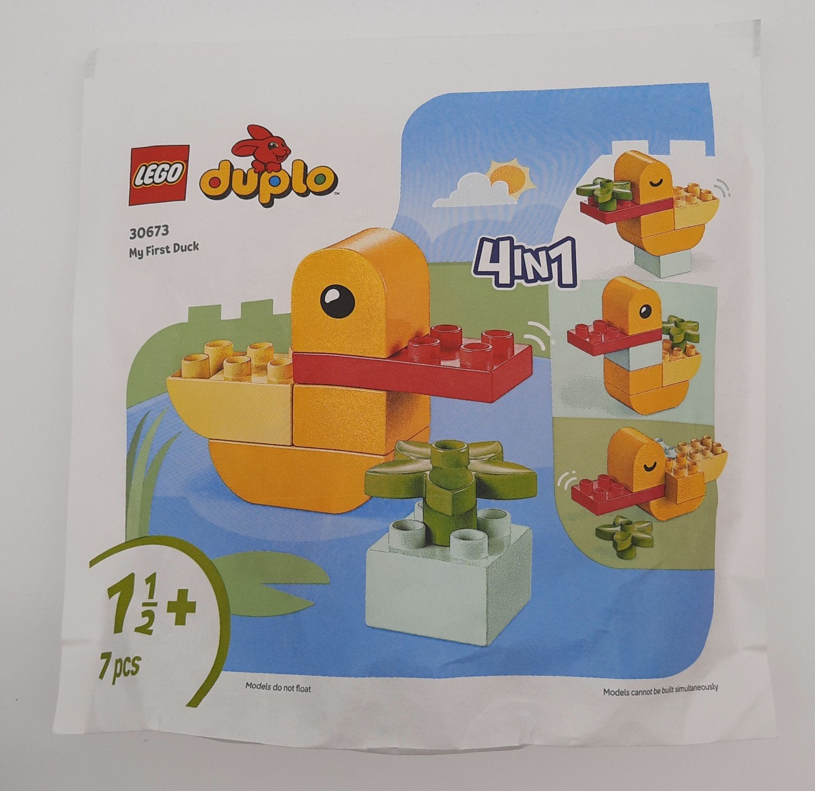Lego Duplo 30673 Eend NIEUW in de polybag, Nieuw, Ophalen of Verzenden, Duplo, Complete set