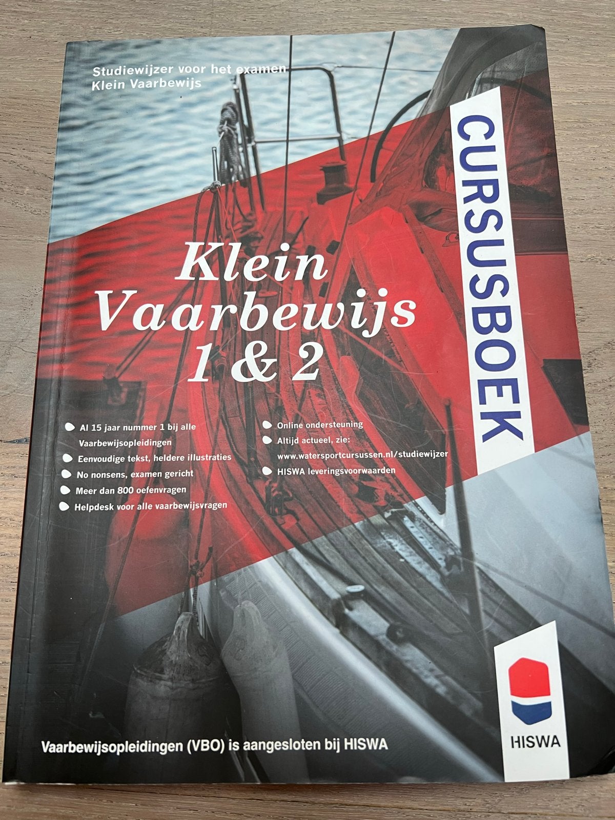 Compleet Cursusboek Klein Vaarbewijs 1 & 2 + Oefenvragen, Ophalen of Verzenden, Beta, Zo goed als nieuw, Overige niveaus