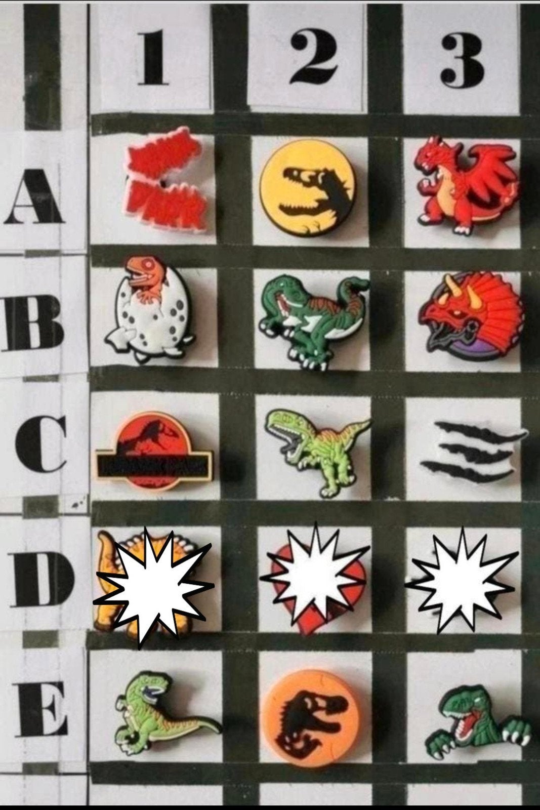 N: Jurassic Park Schoenbedels Pins voor de Crocs, Ophalen of Verzenden