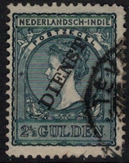 A51 Ned.Indie Dienst 267 gestempeld, Postzegels en Munten, Postzegels | Nederlands-Indië en Nieuw-Guinea, Verzenden, Gestempeld