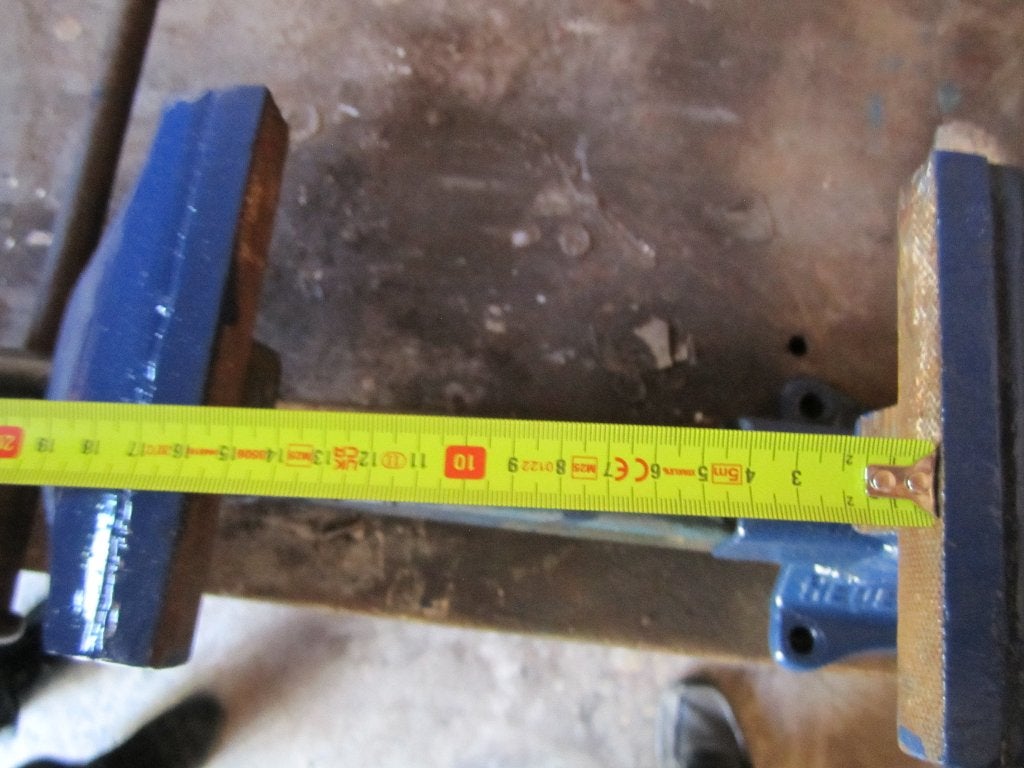 Heuer Front bankschroef K., Ophalen, Gebruikt