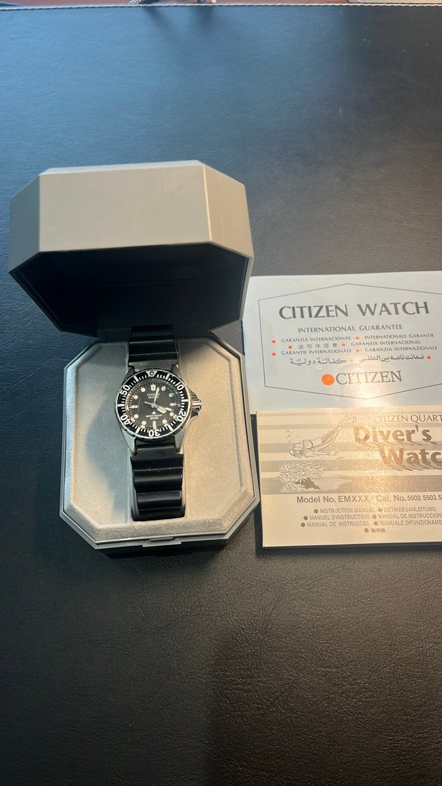 Citizen Quartz Duiker Horloge - Vintage met Doos & Papieren, Sieraden, Tassen en Uiterlijk, Horloges | Dames, Overige merken, Gebruikt