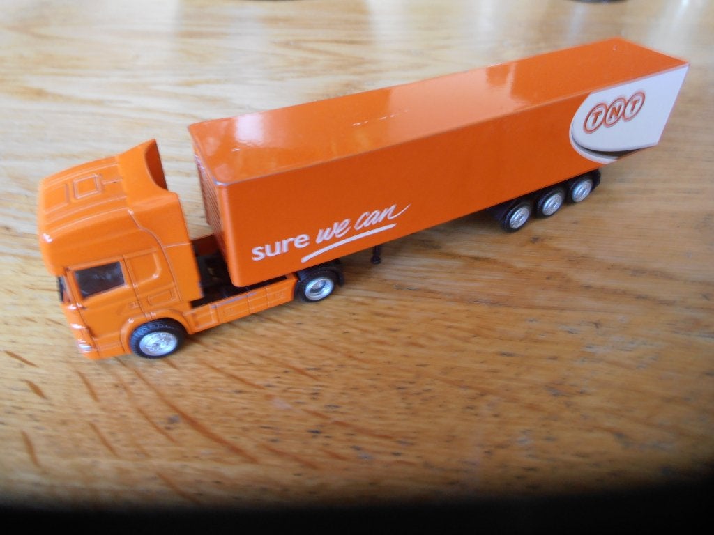 miniatuur vrachtwagen, Ophalen of Verzenden, Gebruikt, Bus of Vrachtwagen, Overige merken
