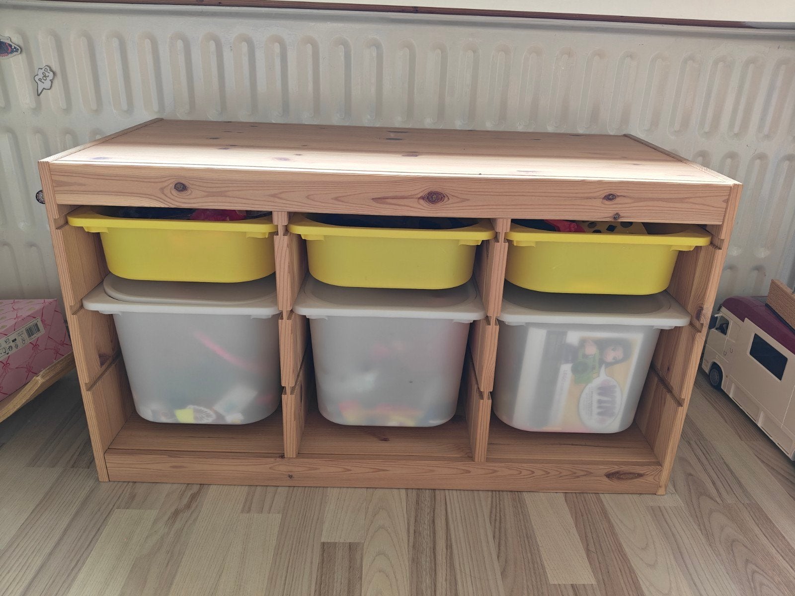 Opbergcombinatie met bakken, kast Ikea, Ophalen, Kast