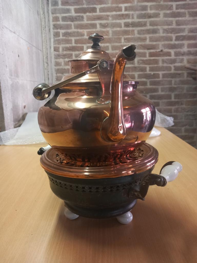 Koperen keteltje, Antiek en Kunst, Antiek | Koper en Brons, Ophalen