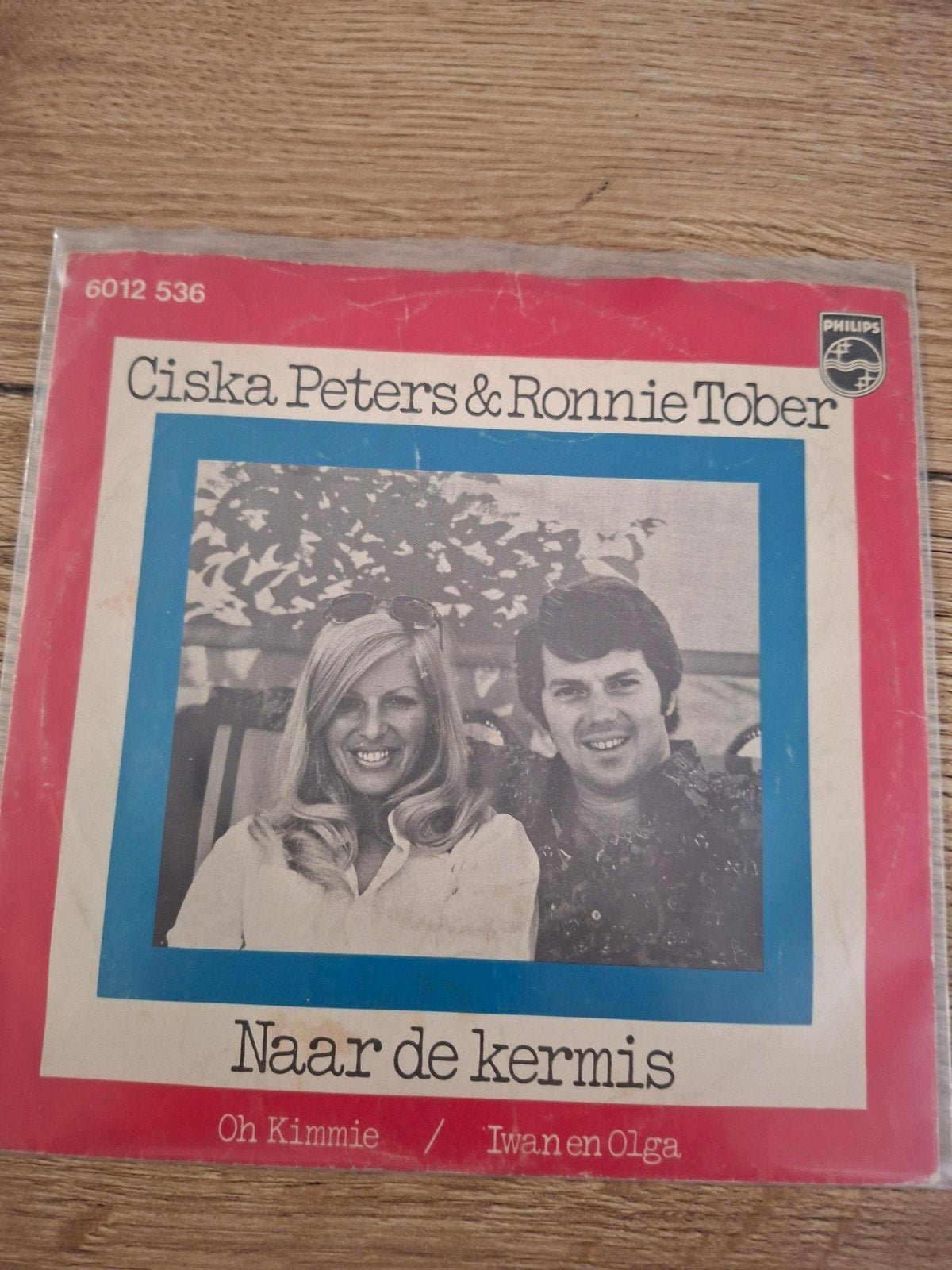 Ciska Peters & Ronnie Tober - Naar de kermis (single), Gebruikt, 7 inch, Ophalen of Verzenden, EP