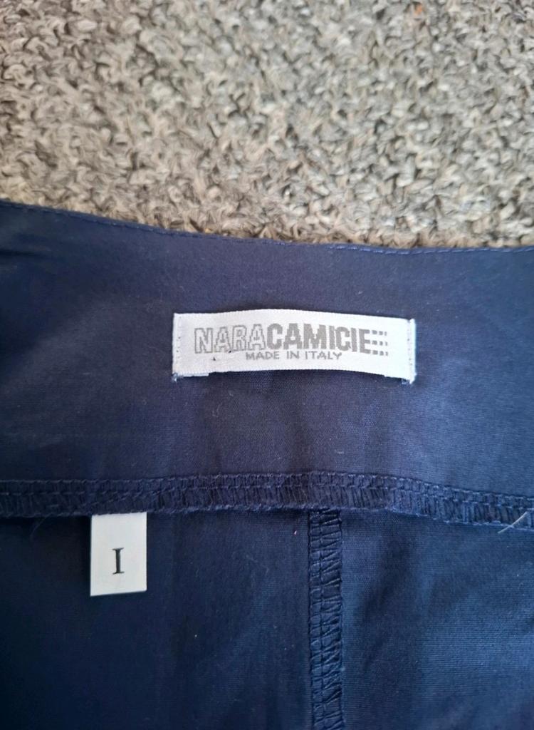 Nara Camicie patchwork gilet – Made in Italy – maat S/M, Maat 38/40 (M), Blauw, Ophalen of Verzenden, Zo goed als nieuw